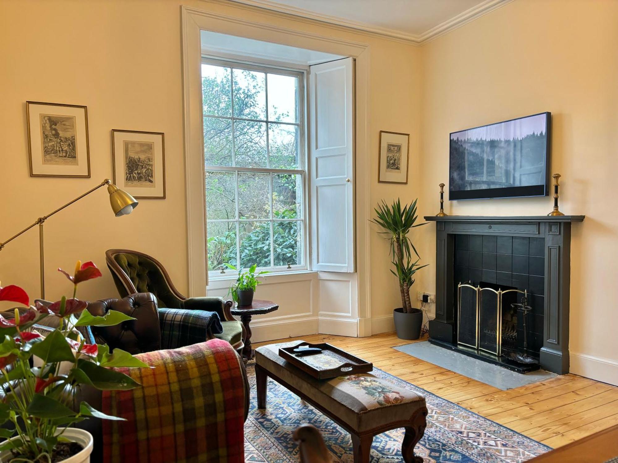 Ferienwohnung Cosy Georgian Flat EDI Exterior foto